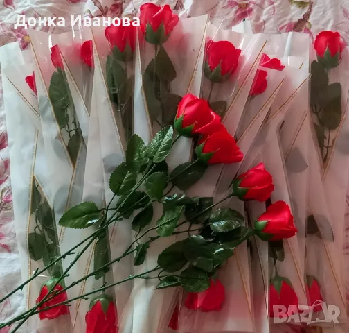 40 броя вечни рози, снимка 1