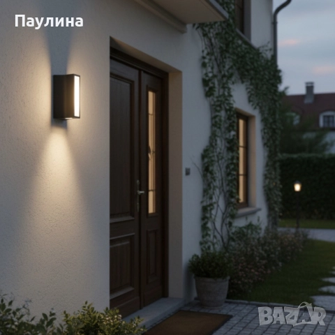 Висококачествена LED стенна лампа Luna Lighting – 11W, 3000K, 300 lm