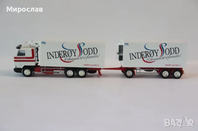 AMW 1:87 H0 SCANIA THERMO KING ХЛАДИЛЕН КАМИОН TIR МОДЕЛ