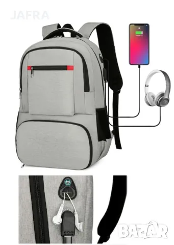 Раница с Хладилно Отделение и ПОДАРЪК Охладителни Пълнители и Компактни Прибори за Хранене, снимка 4 - Раници - 48646280