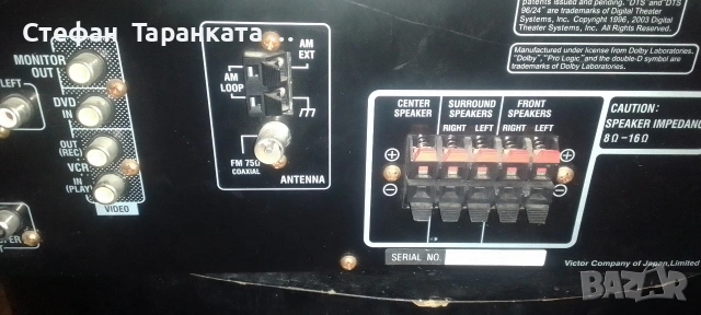 Усилвател със радио тунер JVC, снимка 7 - Ресийвъри, усилватели, смесителни пултове - 53278320