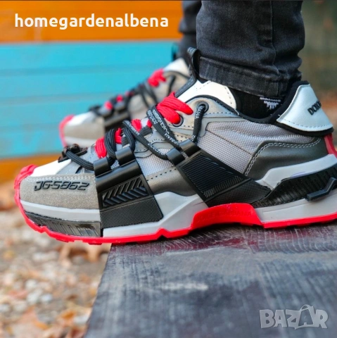 Мъжки Сникърси Dolce & Gabbana – Градски Стил и Качество!, снимка 3 - Детски маратонки - 54214181