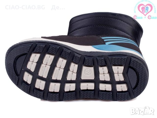 №22,23, Детски ботуши тип апрески за момче WEESTEP тъмно сини с велкро, снимка 3 - Бебешки боти и ботуши - 31166938