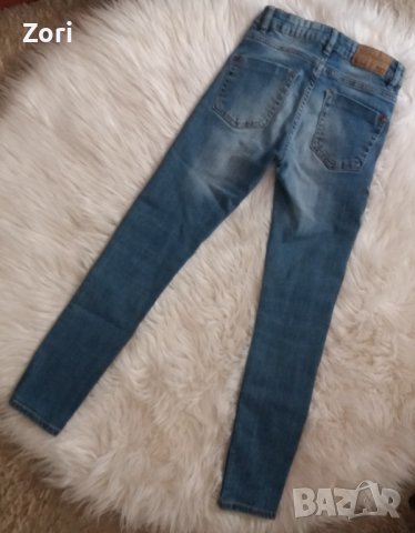 СУПЕР СЛИМ дънки за ръст 150см - ХХС размер , снимка 2 - Детски панталони и дънки - 40764282