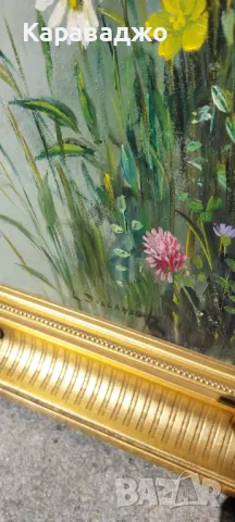 Картина Цветя, снимка 5 - Картини - 50425896