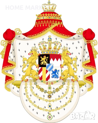 Kingdom of Bavaria  (1806–1918) now Germany   Circa 1891-1906  “R.C. Pensée BAVARIA" , снимка 5 - Антикварни и старинни предмети - 52589658