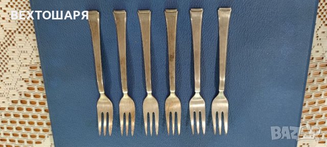 Немски Вилички Дълбоко Посребрени WMF , снимка 6 - Антикварни и старинни предмети - 38588957