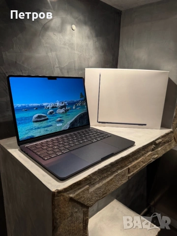 4 cycle! КАТО ЧИСТО НОВ Macbook Air M4 Midnight 13", снимка 7 - Лаптопи за дома - 54209229