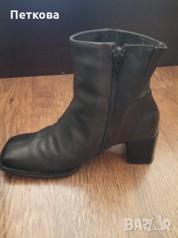 Боти естествена кожа, снимка 3 - Дамски боти - 29530974