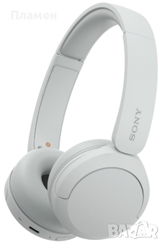 Безжични слушалки Sony - WH-CH520, Бели, снимка 6 - Bluetooth слушалки - 52456703