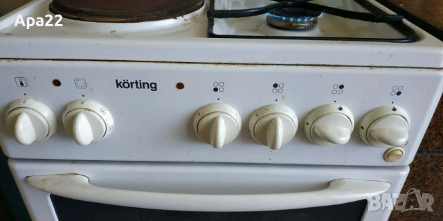 Готварска печка ток газ комбинирана, снимка 2 - Печки, фурни - 54109501