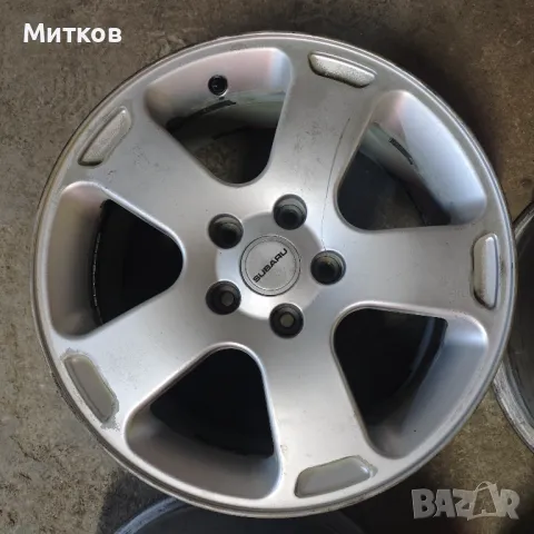 Алуминиеви джанти за SUBARU, TOYOTA 17", 5x114.3, 7.5J, снимка 5 - Гуми и джанти - 47912164