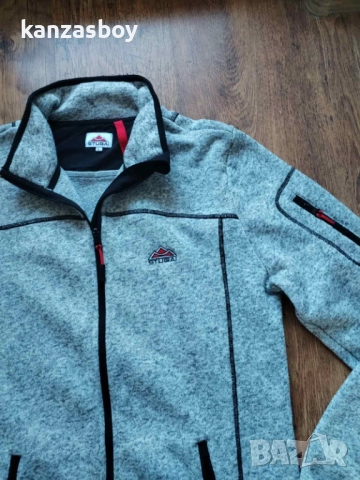 Stubai Strickfleece - мъжко поларено горнище Л ОТЛИЧНО, снимка 3 - Спортни дрехи, екипи - 52886620