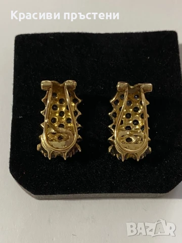 Златни обеци , снимка 3 - Обеци - 50926235