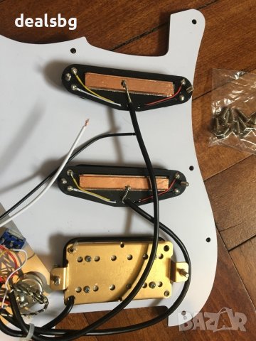 HSS оборудван пикгард,релси на сингли, снимка 4 - Китари - 38303878