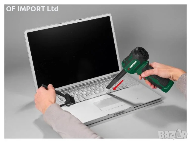 Безжична Универсална Малка Духалка PARKSIDE 12V 3 в 1 PAUKGB A1, снимка 9 - Прахосмукачки - 54063226