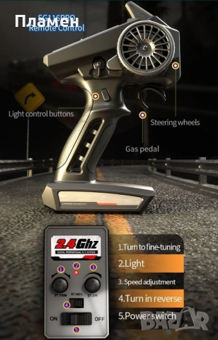 Ново!! Високоскоростна количка с дистанционно управление Beast 50+ км.ч., снимка 10 - Друга електроника - 52371001