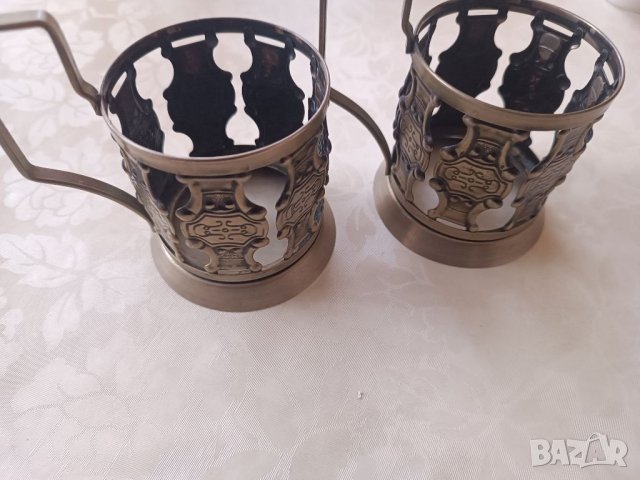  Руски стакани 2 броя , снимка 6 - Антикварни и старинни предмети - 40637150