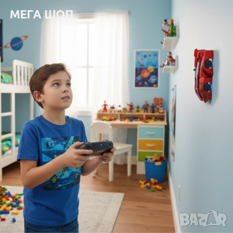 Антигравитационна каскадьорска кола – кара по стени, таван и под Stunt Car 360°, снимка 2 - Коли, камиони, мотори, писти - 52595467