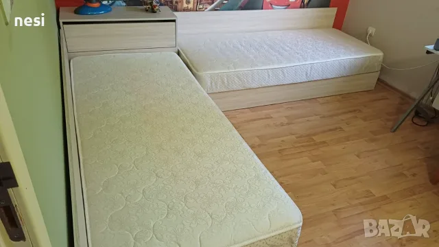 Ъглови легла с матраци, снимка 2 - Спални и легла - 55943599
