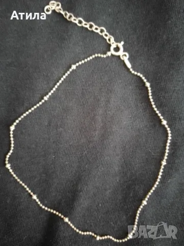 сребърни бижута, снимка 3 - Колиета, медальони, синджири - 50149912