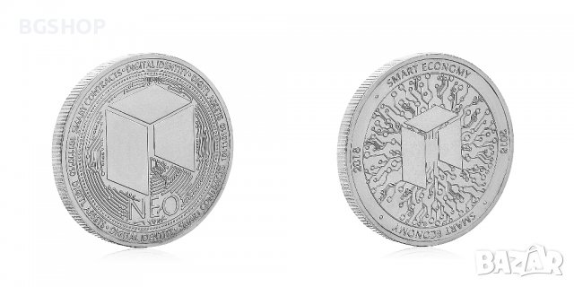 NEO Coin / НЕО Монета ( NEO ) - Silver, снимка 3 - Нумизматика и бонистика - 33241996
