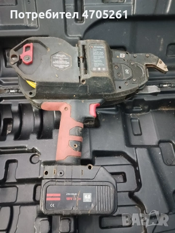 акумулаторна машина за връзване на арматура ATDV pisto 40, снимка 5 - Други инструменти - 53068840