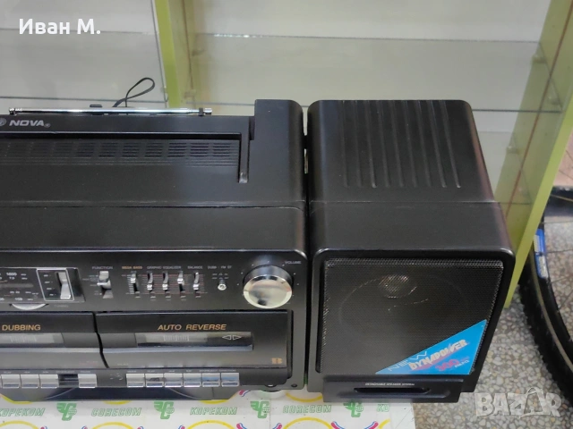 Радиокасетофон NOVA , снимка 6 - Радиокасетофони, транзистори - 53888198