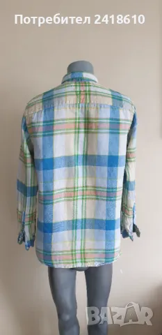 Tommy Hilfiger Linen Regular Fit Mens Size M Лен ОРИГИНАЛ! Мъжка Ленена Риза!, снимка 6 - Ризи - 48477747