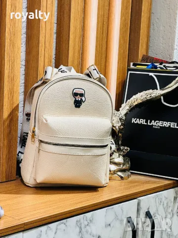 Karl Lagerfeld дамски раници Различни цветове , снимка 4 - Раници - 49176558