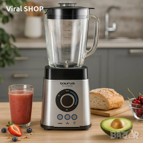 Блендер Taurus Power Total 2000W, 2.2L, снимка 2 - Блендери - 51525589
