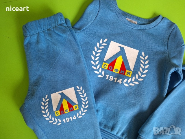 Спортен детски екип, анцуг на Левски, снимка 3 - Детски анцузи и суичери - 51745333