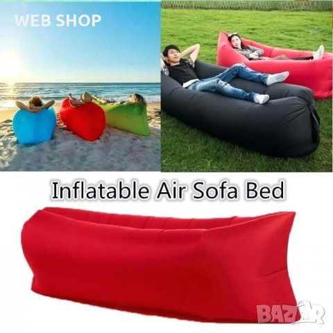Самонадуваемо водоустойчиво легло Air Bed+ подарък раничка, снимка 4 - Надуваеми легла - 31871991