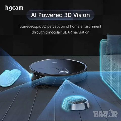 360 S10 Robot Vacuum Mop - Робот за почистване - Домашна прахосмукачка, снимка 2 - Прахосмукачки - 50486730