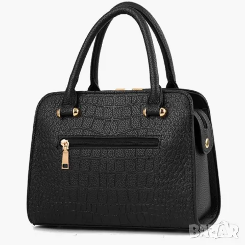 Дамска чанта Crystal Black, снимка 6 - Чанти - 47924841