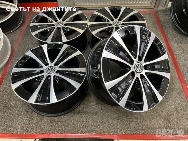 Джанти 18 цола 5х112 VW Golf 5 6 7 8 Caddy Touaran Passat Tiguan Skoda , снимка 5 - Гуми и джанти - 53284096