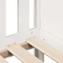vidaXL Детско легло рамка с чекмеджета без матрак 80x200 см бор масив, снимка 10