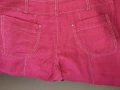 Тъмночервен ленен панталон , снимка 8