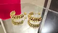 CARTIER Clash de Cartier Gold Hoop Дамски Обеци, снимка 1