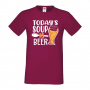 Мъжка тениска Today's soup is beer,Бира,Бирфест,Beerfest,Подарък,Изненада,Рожден Ден, снимка 11