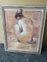 картина с гола жена. , снимка 3
