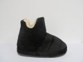 Юношески пантофи тип ботуш черен, снимка 2