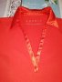  Червена блуза със сатенена яка Esprit р-р М , снимка 11