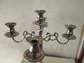 ретро метален свещник, снимка 2