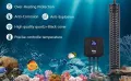 Нов 500W нагревател за аквариуми 110-450 литра с LED дисплей и аларма, снимка 5