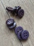 малки копченца- 9бр., лилави, 10мм., снимка 3