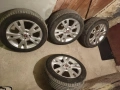 летни гуми 195/55/16с джанти за Фиат добло, стило , снимка 6