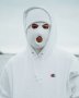 Зимна шапка маска - White Balaclava, снимка 6