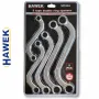 Комплект S Образни Ключове звезди S-образни 5 части комплект HAWEK, снимка 2