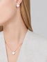 Van Cleef & Arpels VCA Rose Gold Mother of Pearl Vintage Alhambra Clips Дамски Обеци, снимка 10